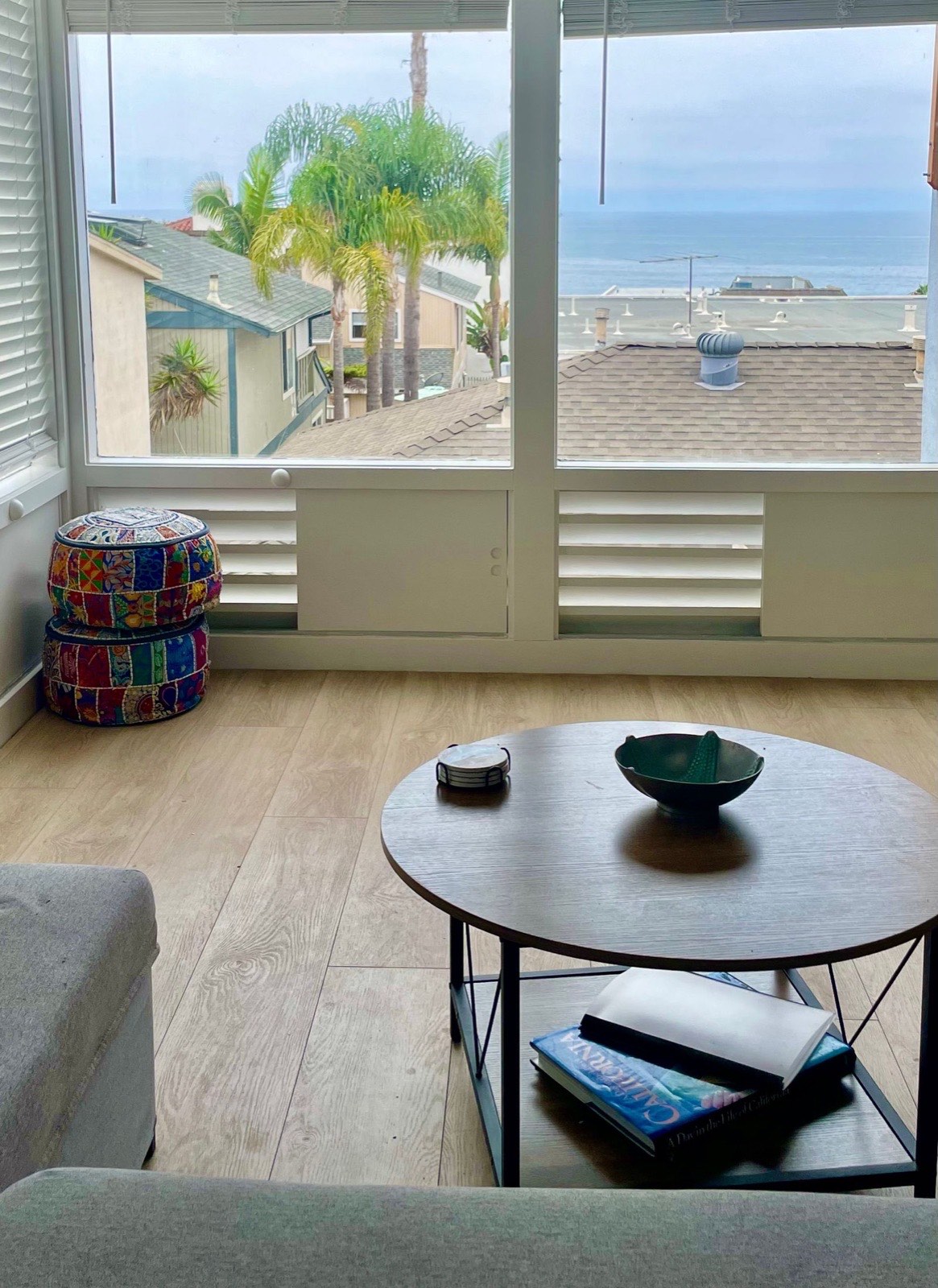 San Clemente's Jewel (Unit D) — beach view window