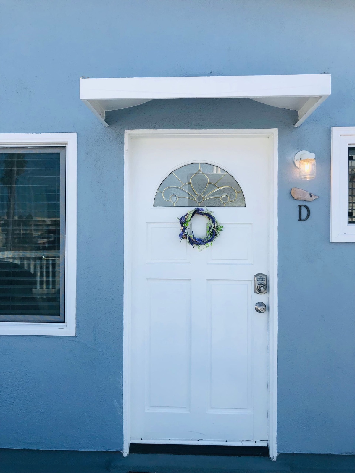 San Clemente's Jewel (Unit D): exterior unit d door